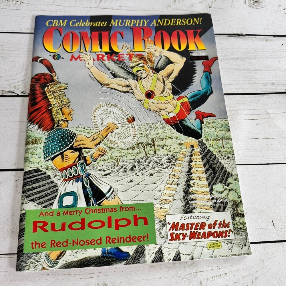 Comic Book Marketplace 88 Murphy Anderson Flash Gordon Rudolph Magazine 2001